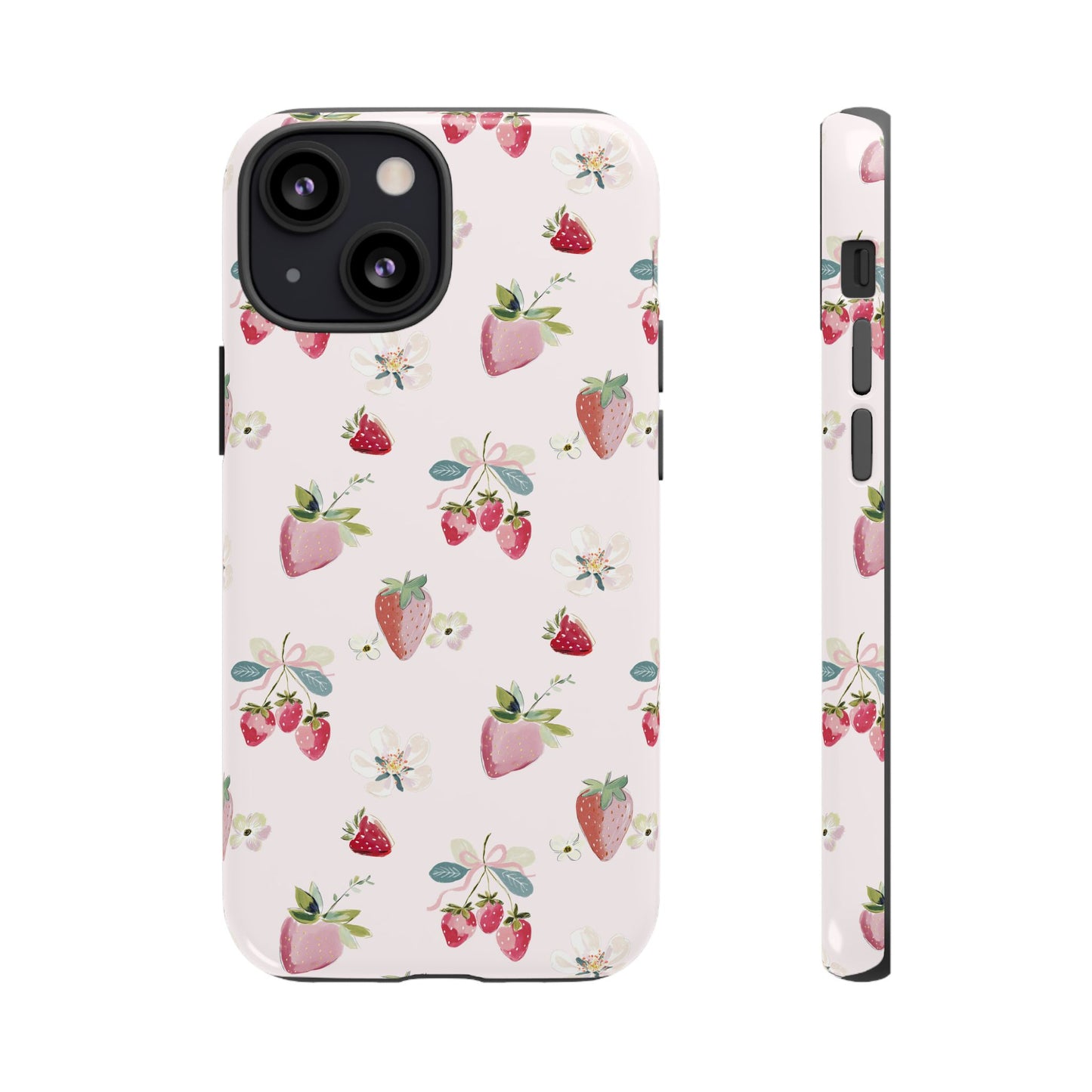 Strawberry Blossom Tough Phone Case