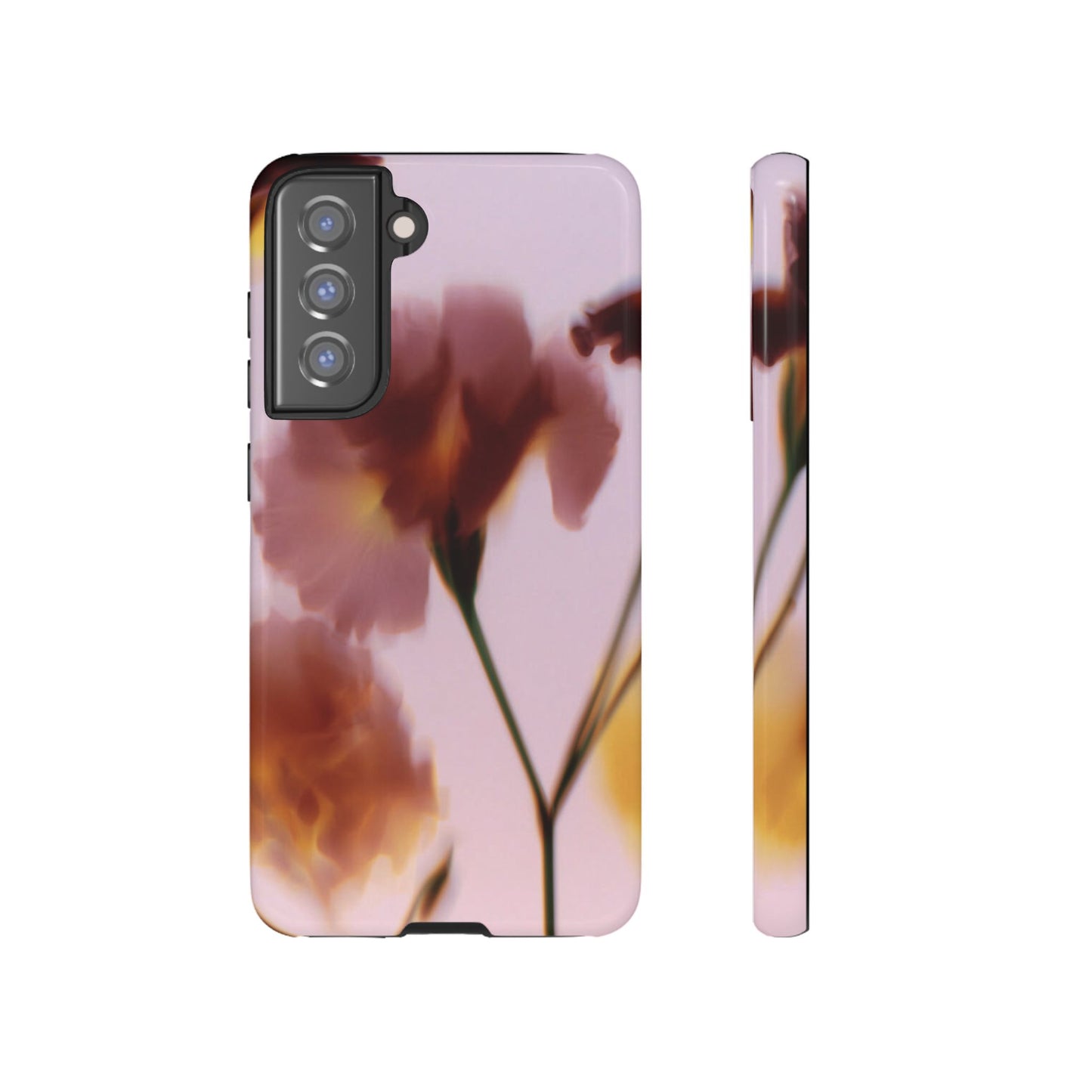 Grainy Blur Flower Phone Case