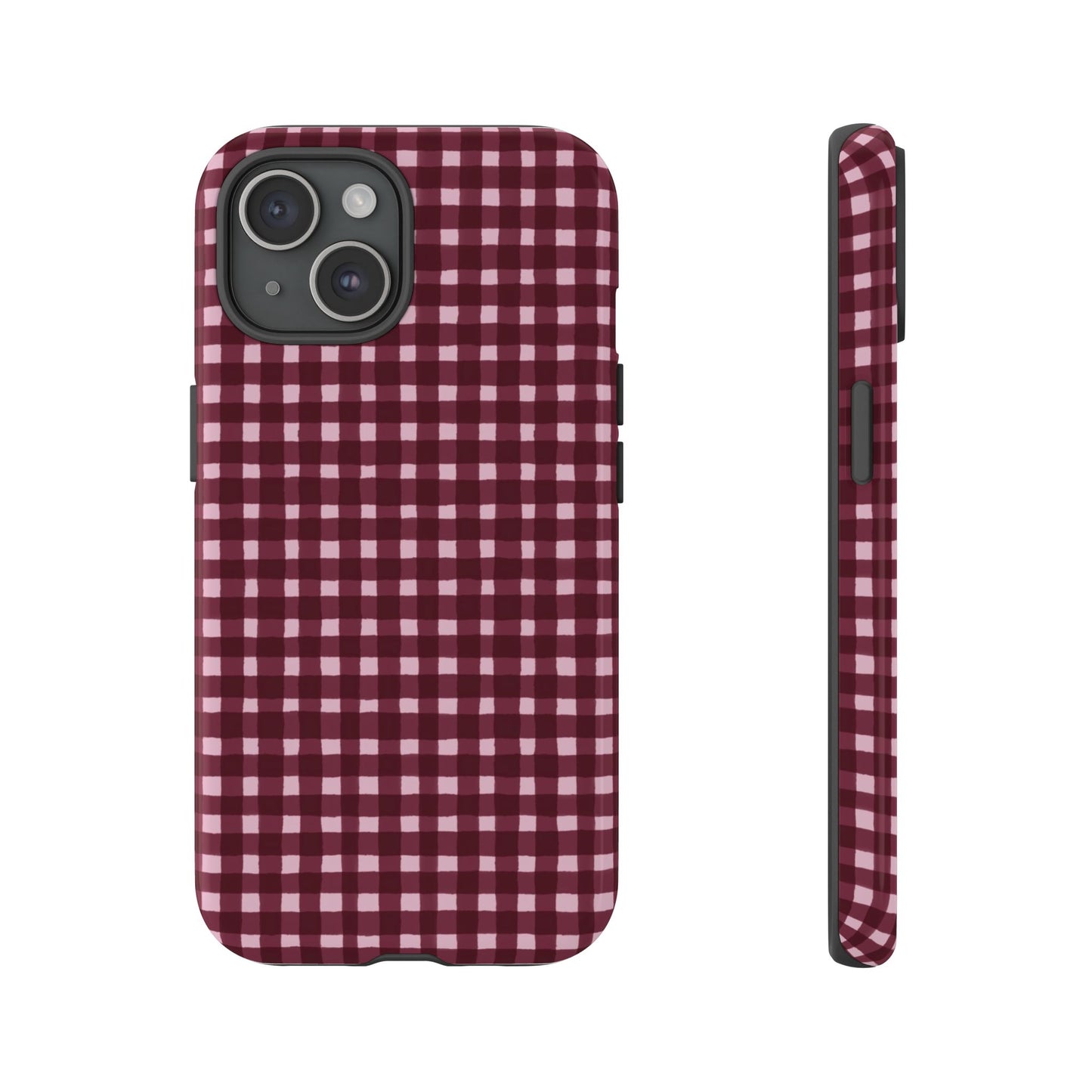 Gingham Tough Phone Case