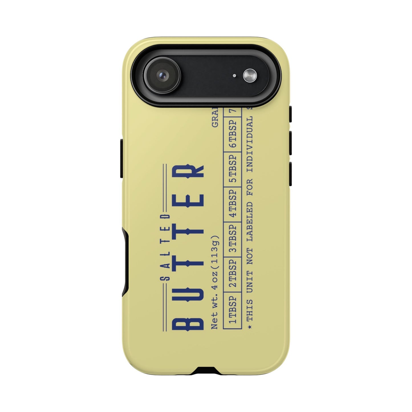 Salted Butter Tough Phone Case — Durable Protective Phone Case