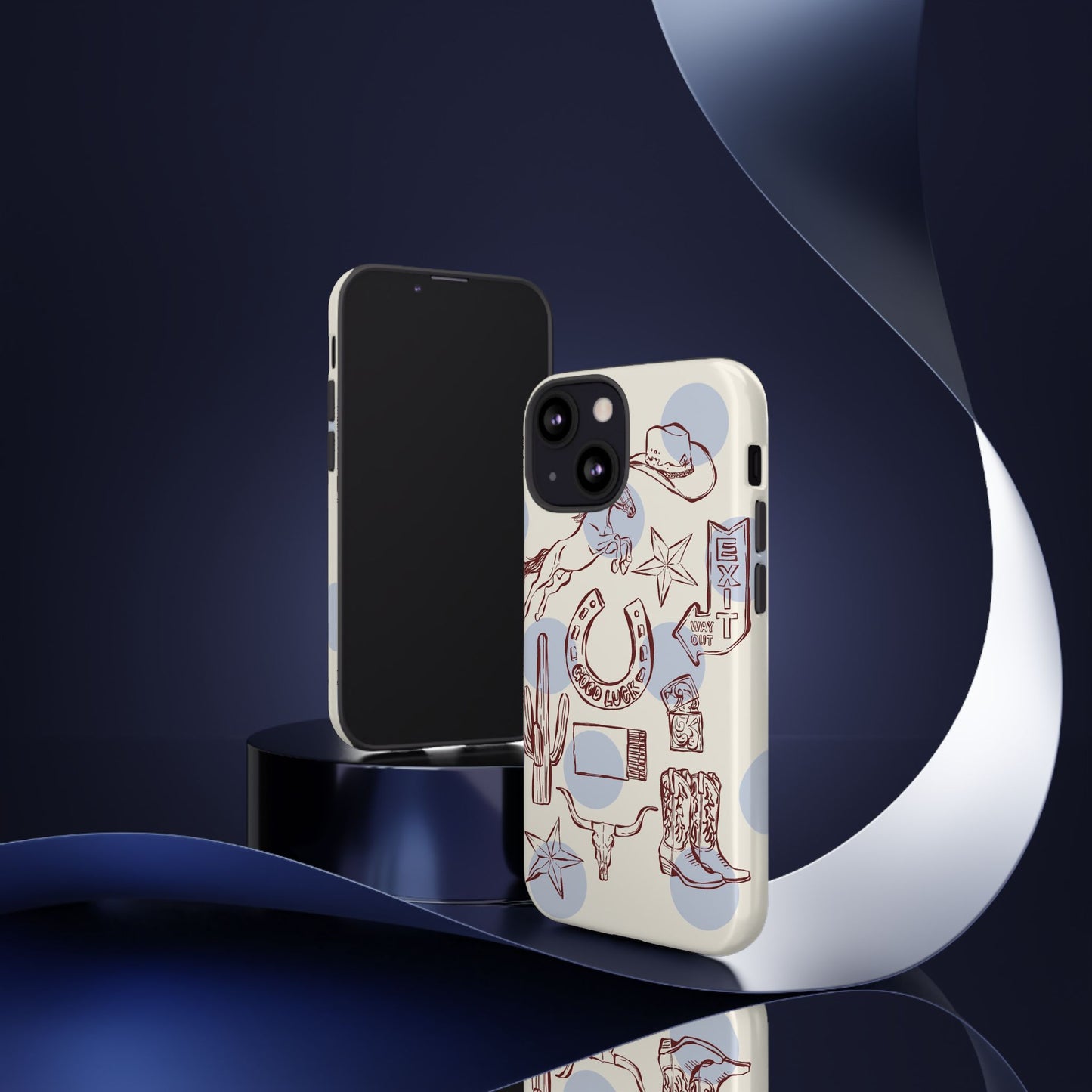 Western Pattern Phone Case