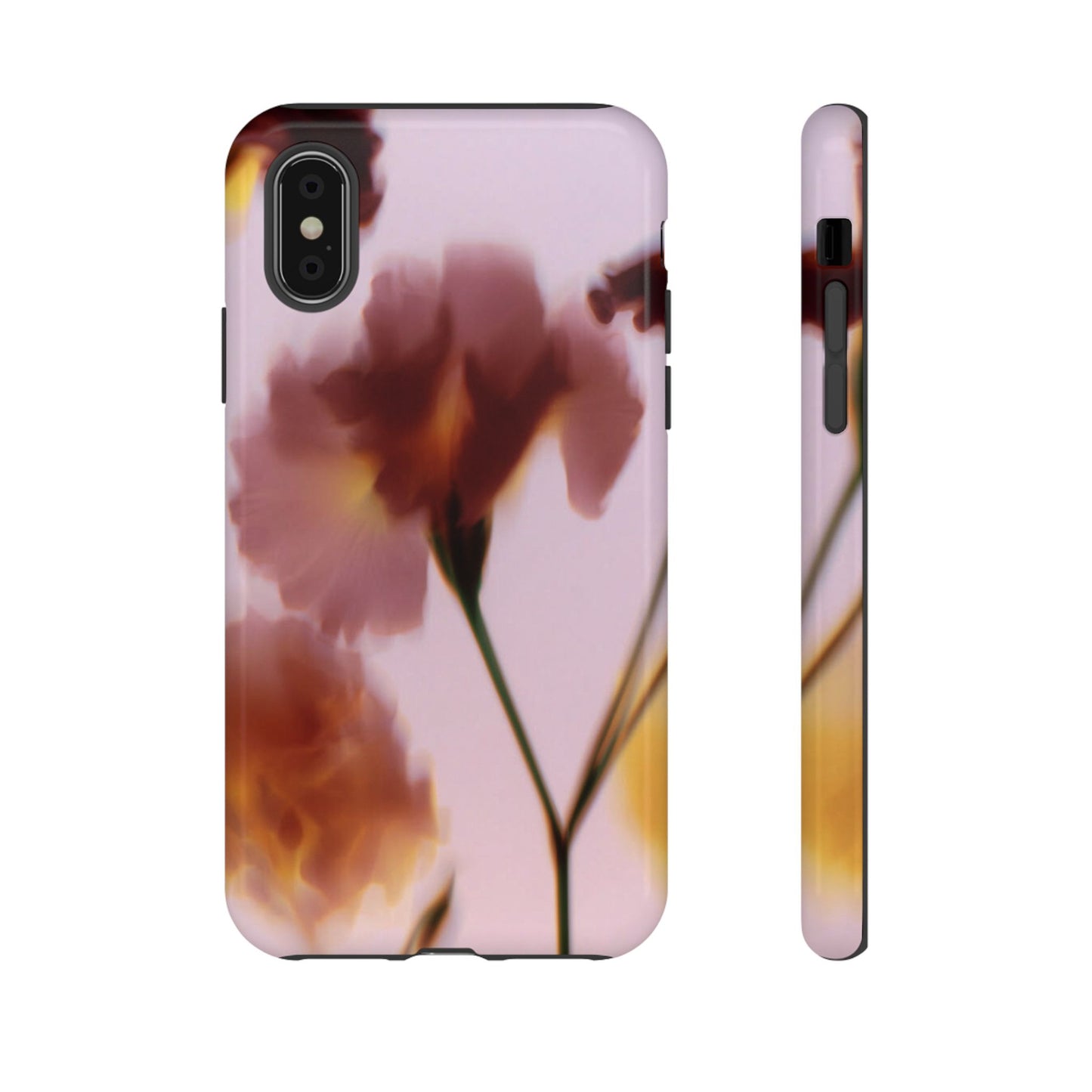 Grainy Blur Flower Phone Case