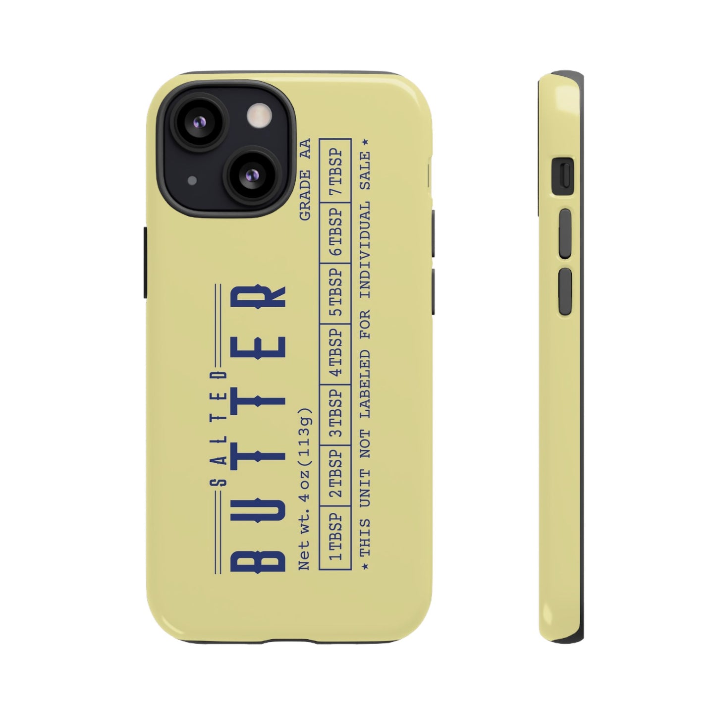 Salted Butter Tough Phone Case — Durable Protective Phone Case
