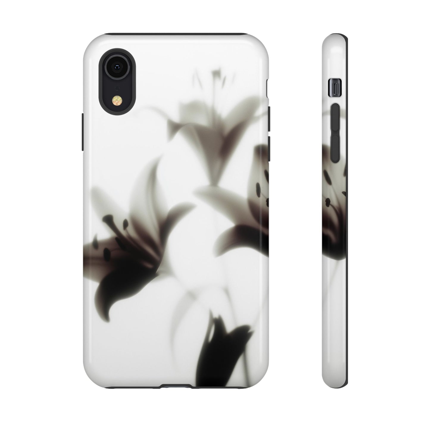 Grainy Blur Flower Phone Case