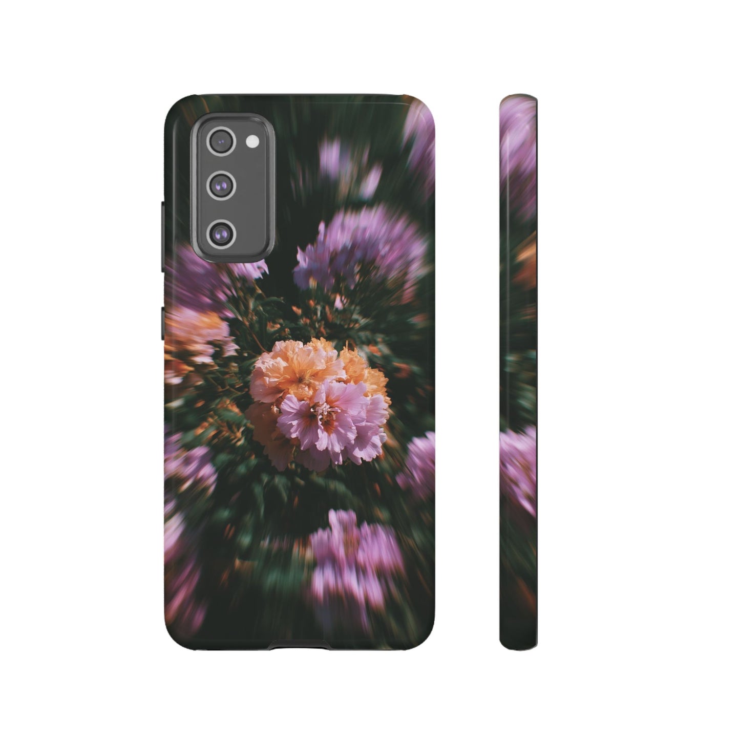 Grainy Blur Flower Phone Case