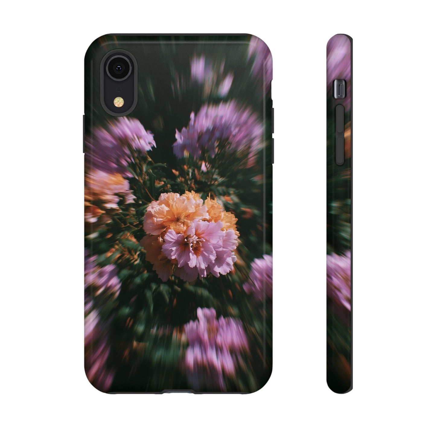 Grainy Blur Flower Phone Case