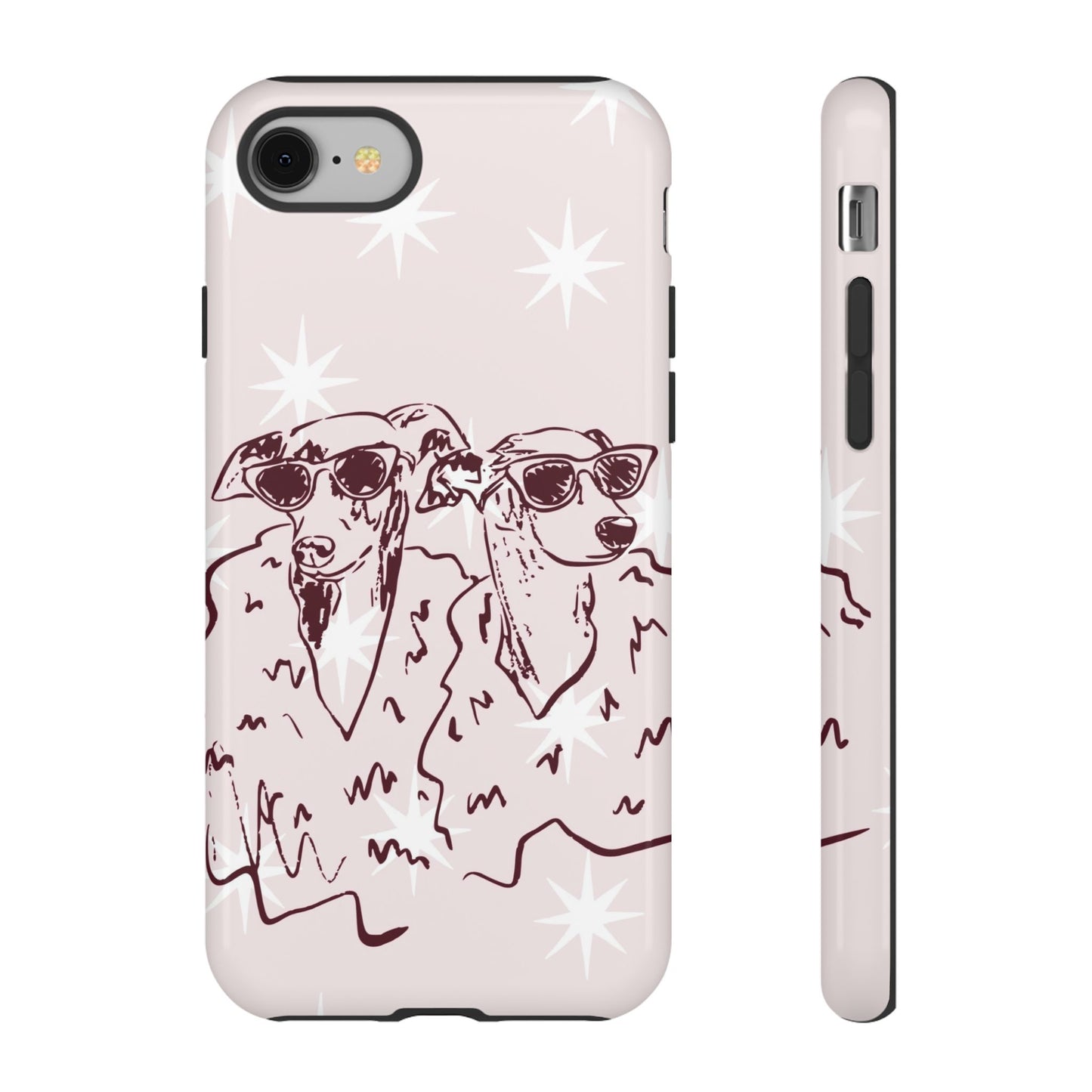 Fashion Dog Design Tough Phone Case