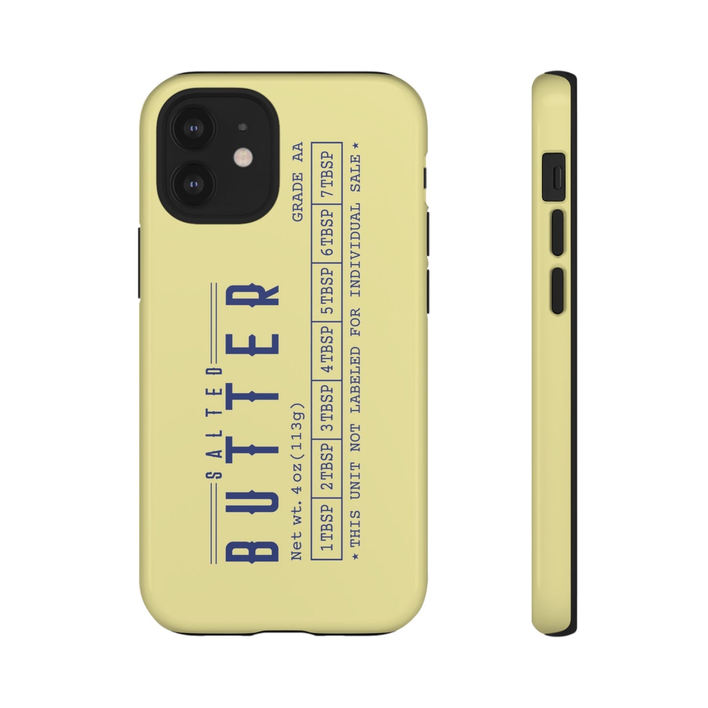 Salted Butter Tough Phone Case — Durable Protective Phone Case