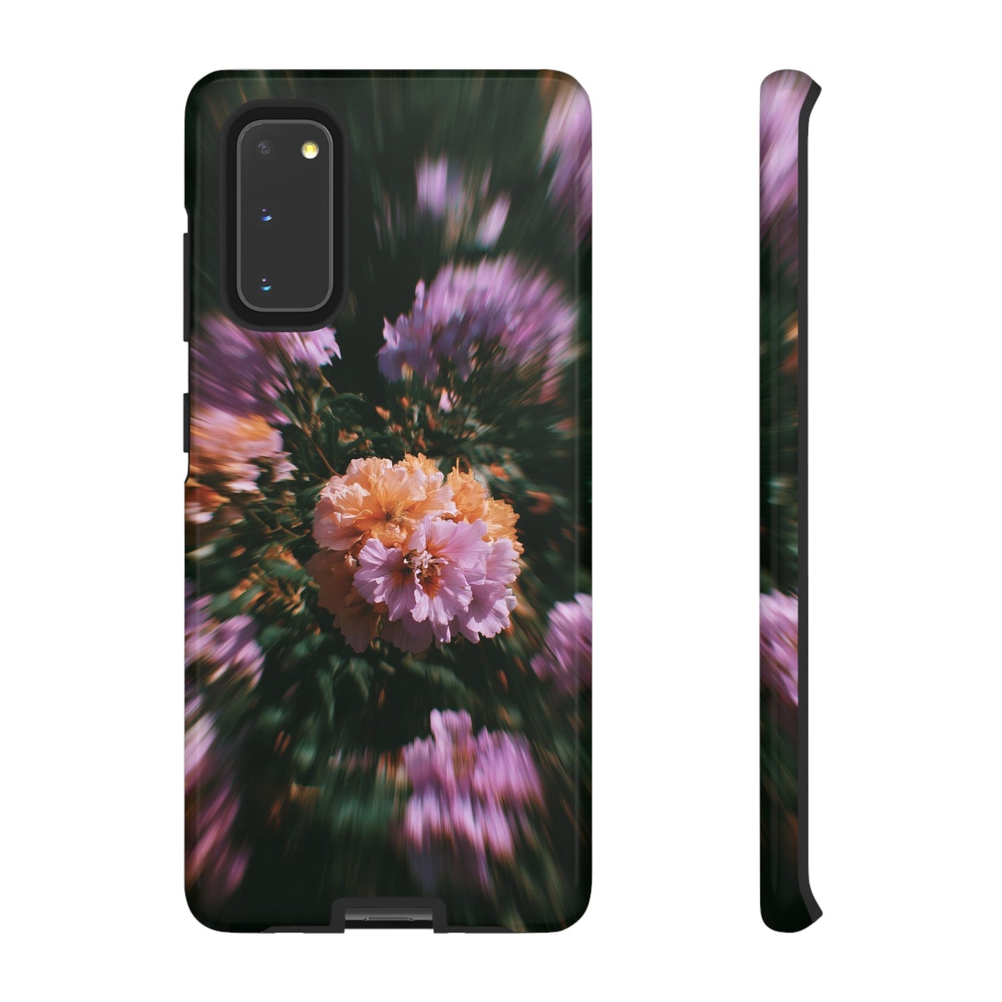 Grainy Blur Flower Phone Case