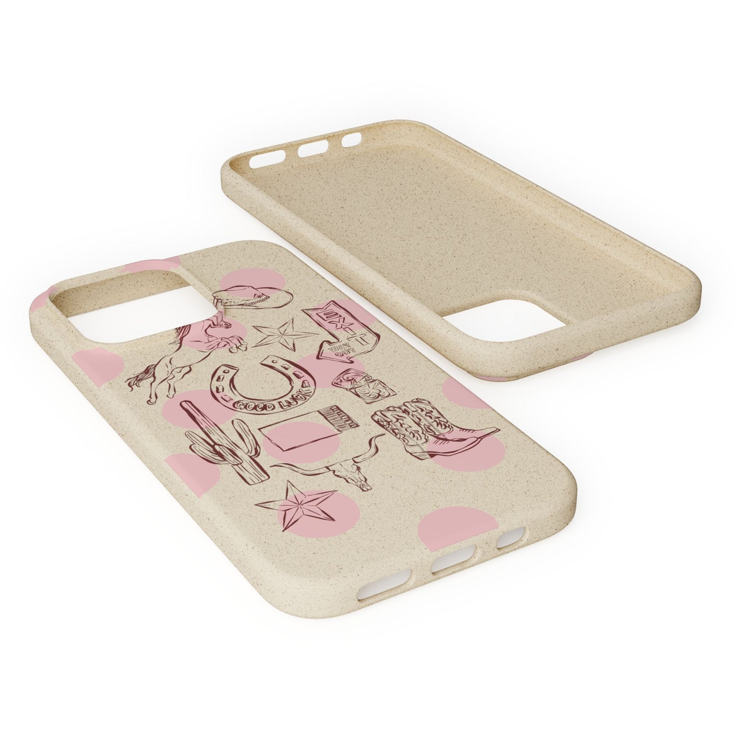 Western Biodegradable Phone Case