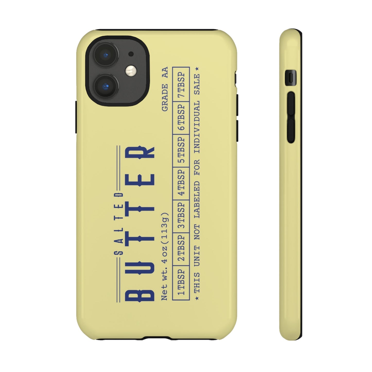 Salted Butter Tough Phone Case — Durable Protective Phone Case
