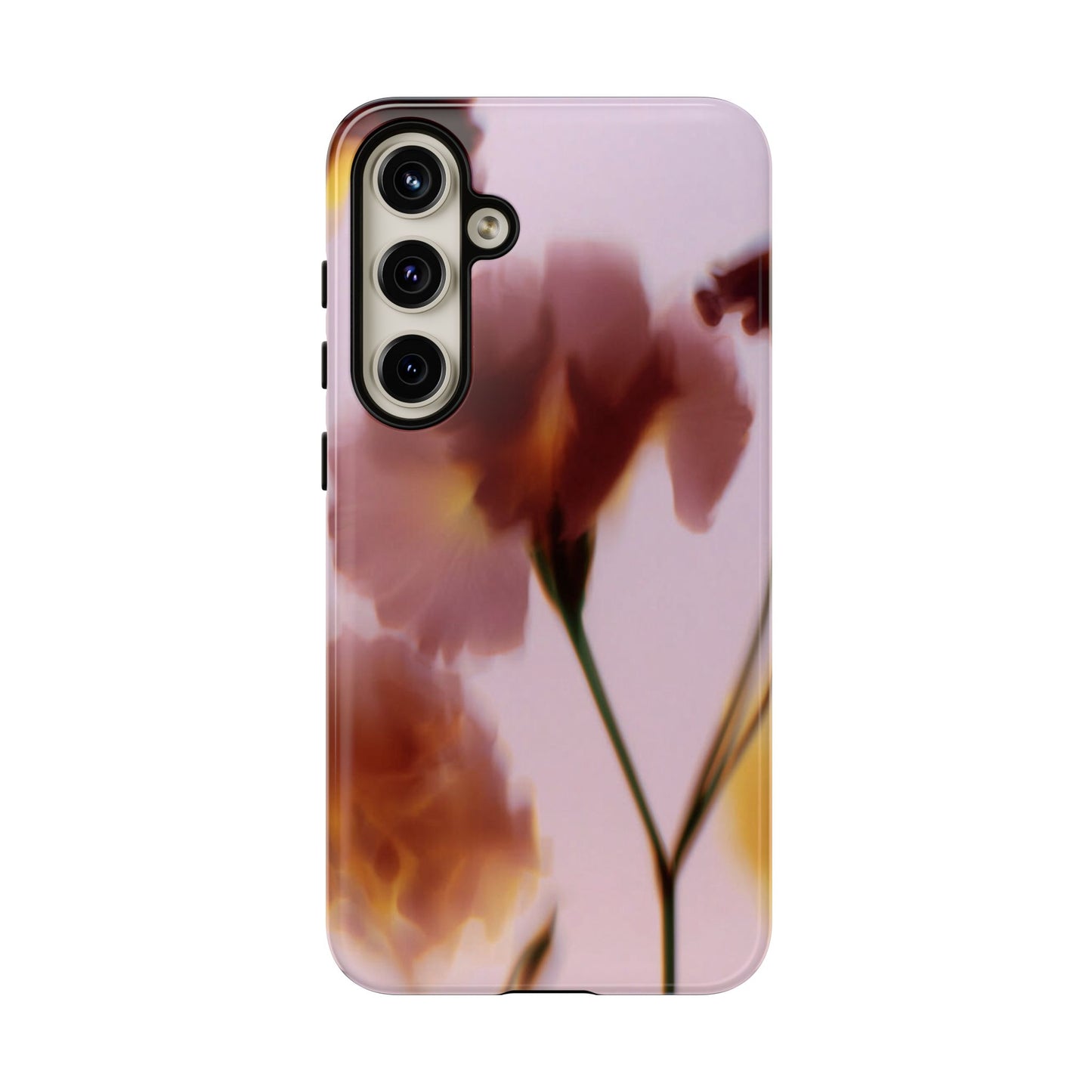Grainy Blur Flower Phone Case