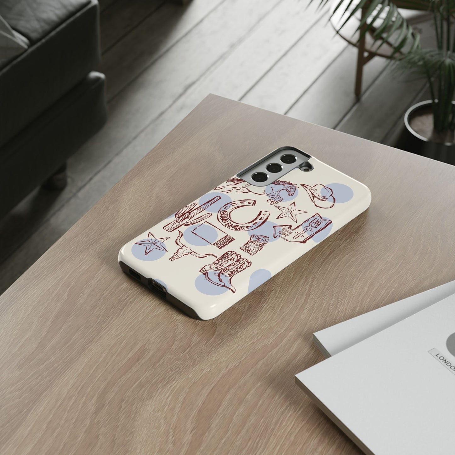 Western Pattern Phone Case