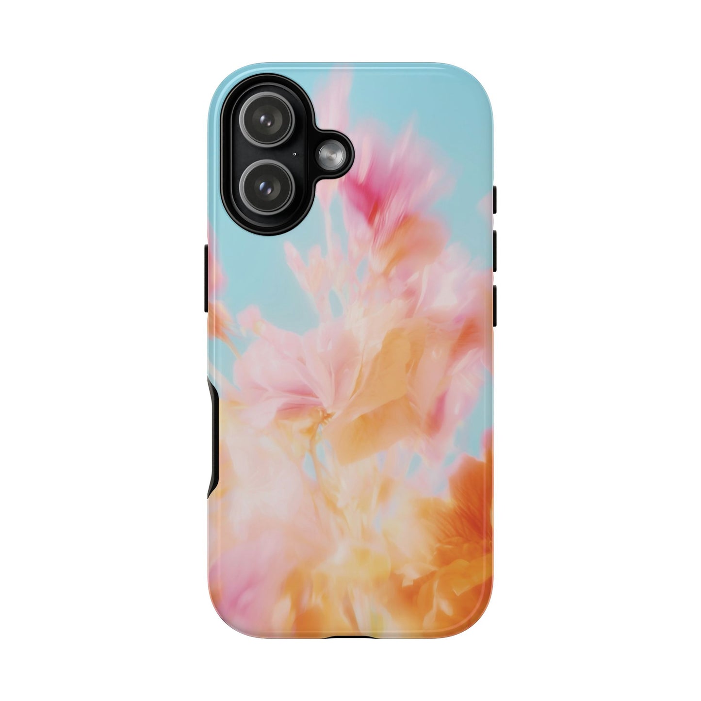 Grainy Blur Flower Phone Case