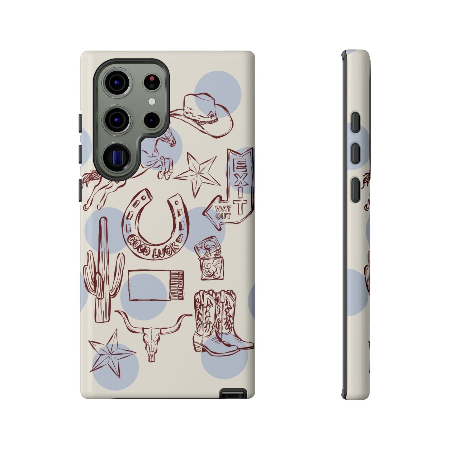 Western Pattern Phone Case