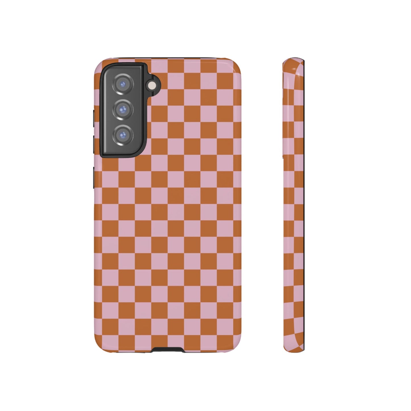 Checkered Tough Phone Case