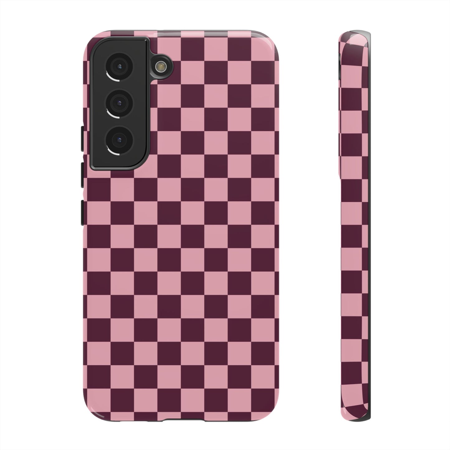 Checkered Tough Phone Case