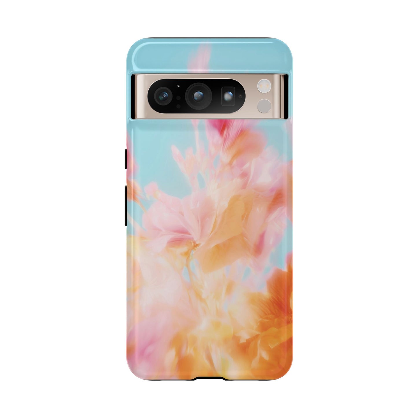 Grainy Blur Flower Phone Case