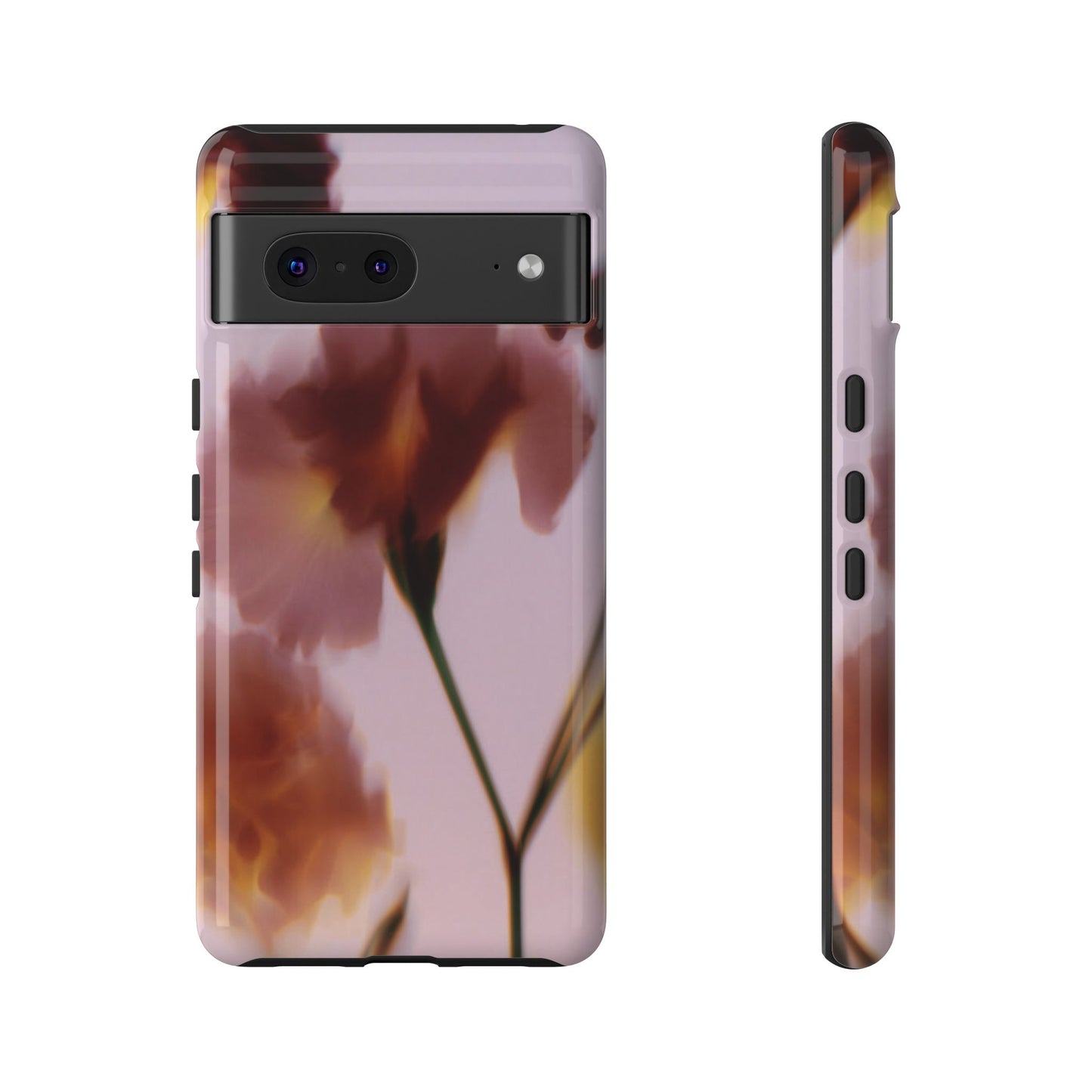 Grainy Blur Flower Phone Case