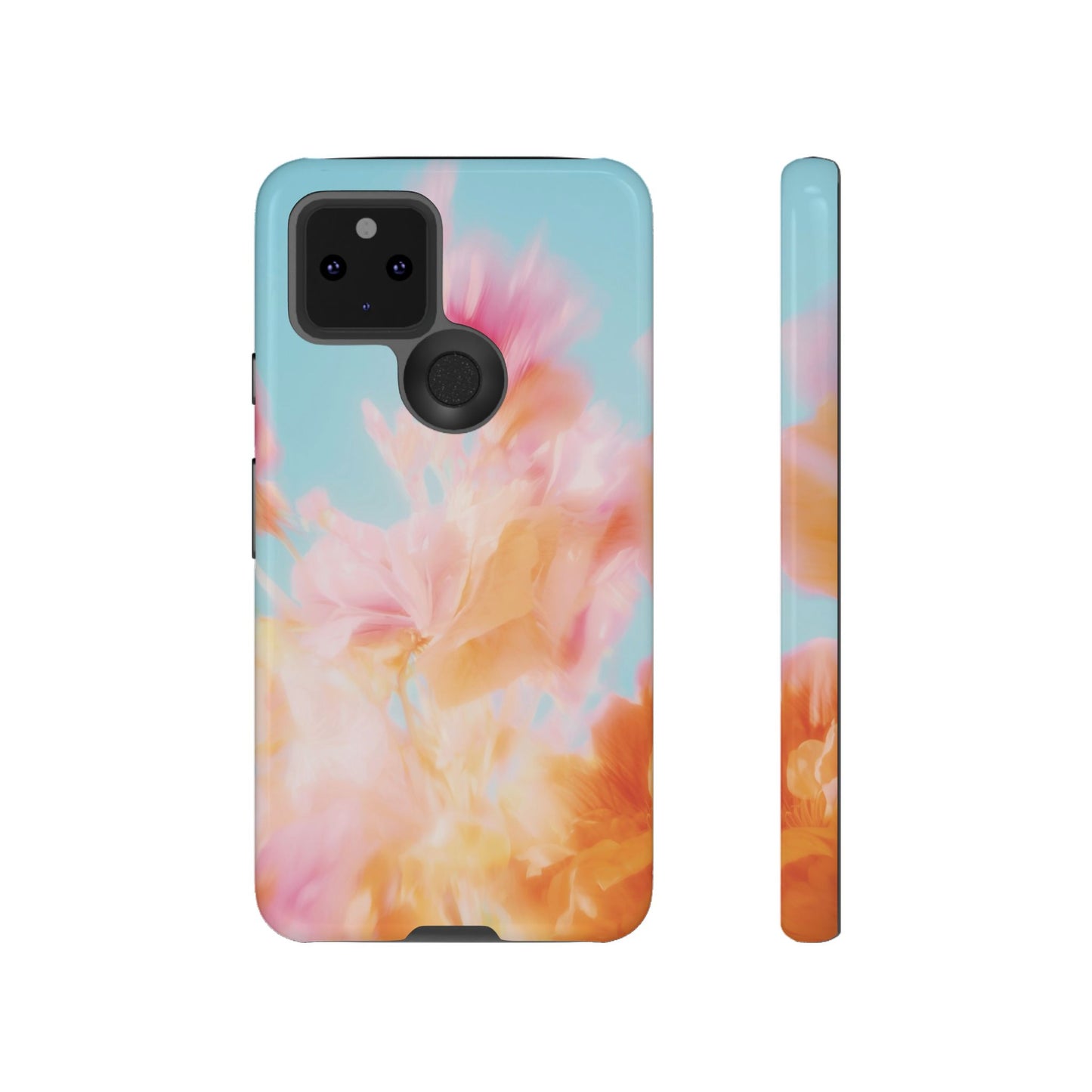 Grainy Blur Flower Phone Case