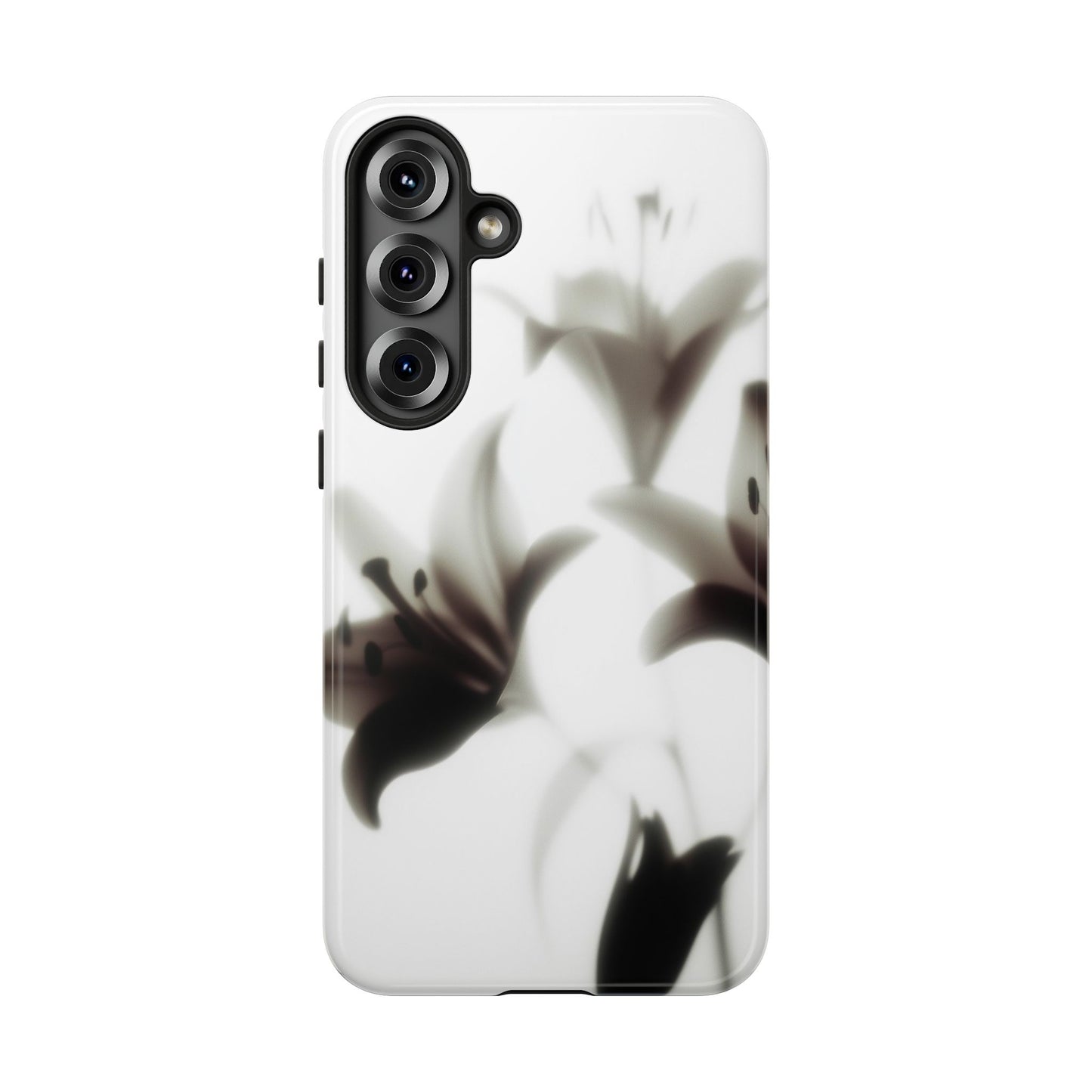 Grainy Blur Flower Phone Case