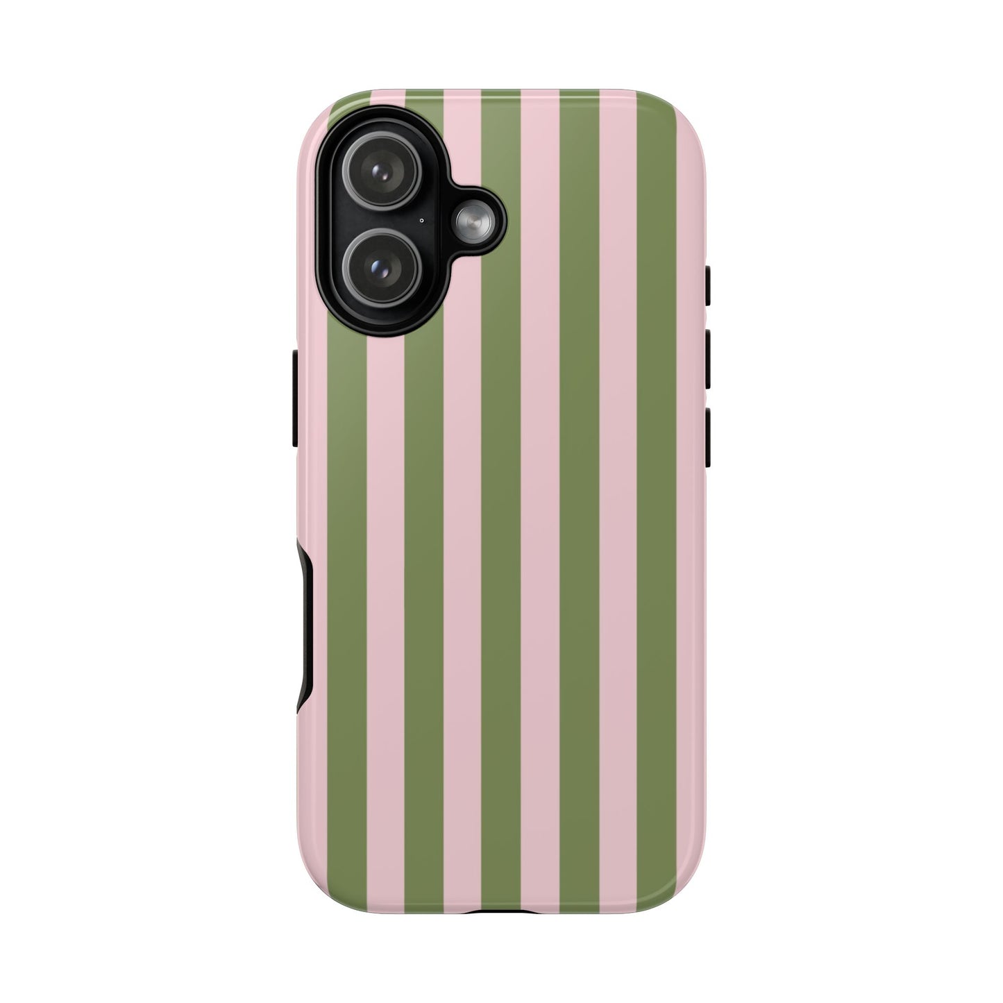Matcha Green & Pink Tough Phone Case