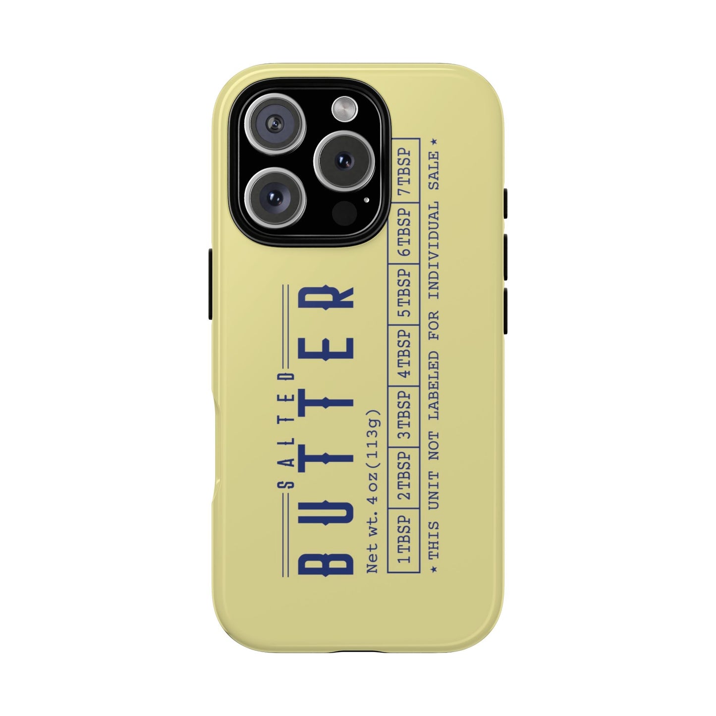 Salted Butter Tough Phone Case — Durable Protective Phone Case