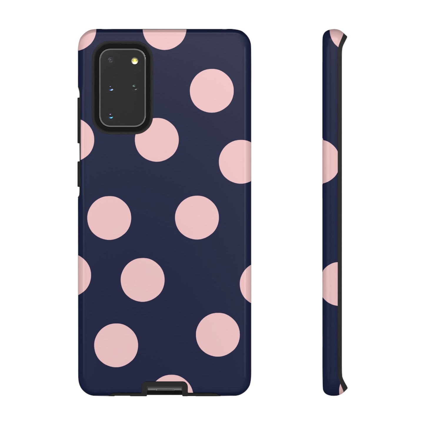 Blue & Pink Polka Dot Phone Case