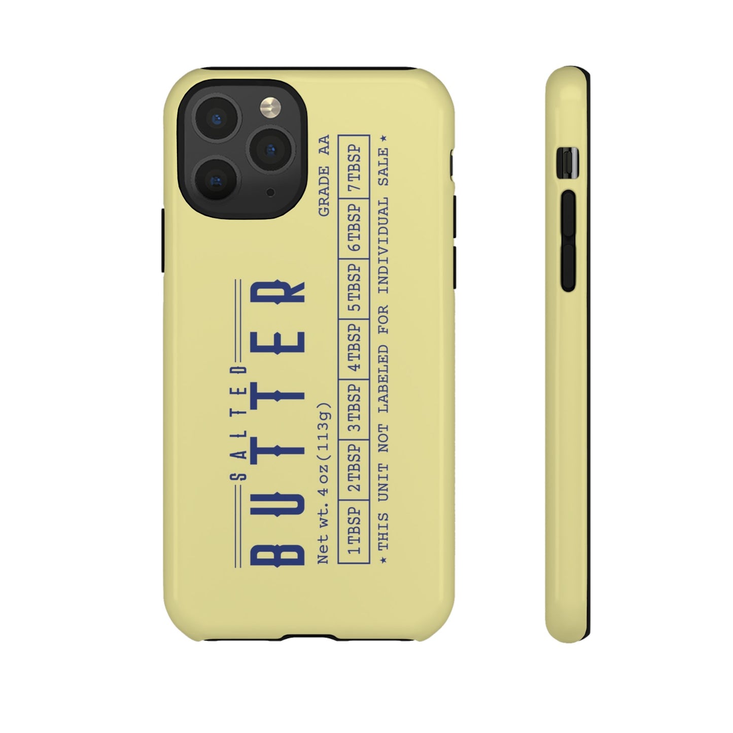 Salted Butter Tough Phone Case — Durable Protective Phone Case