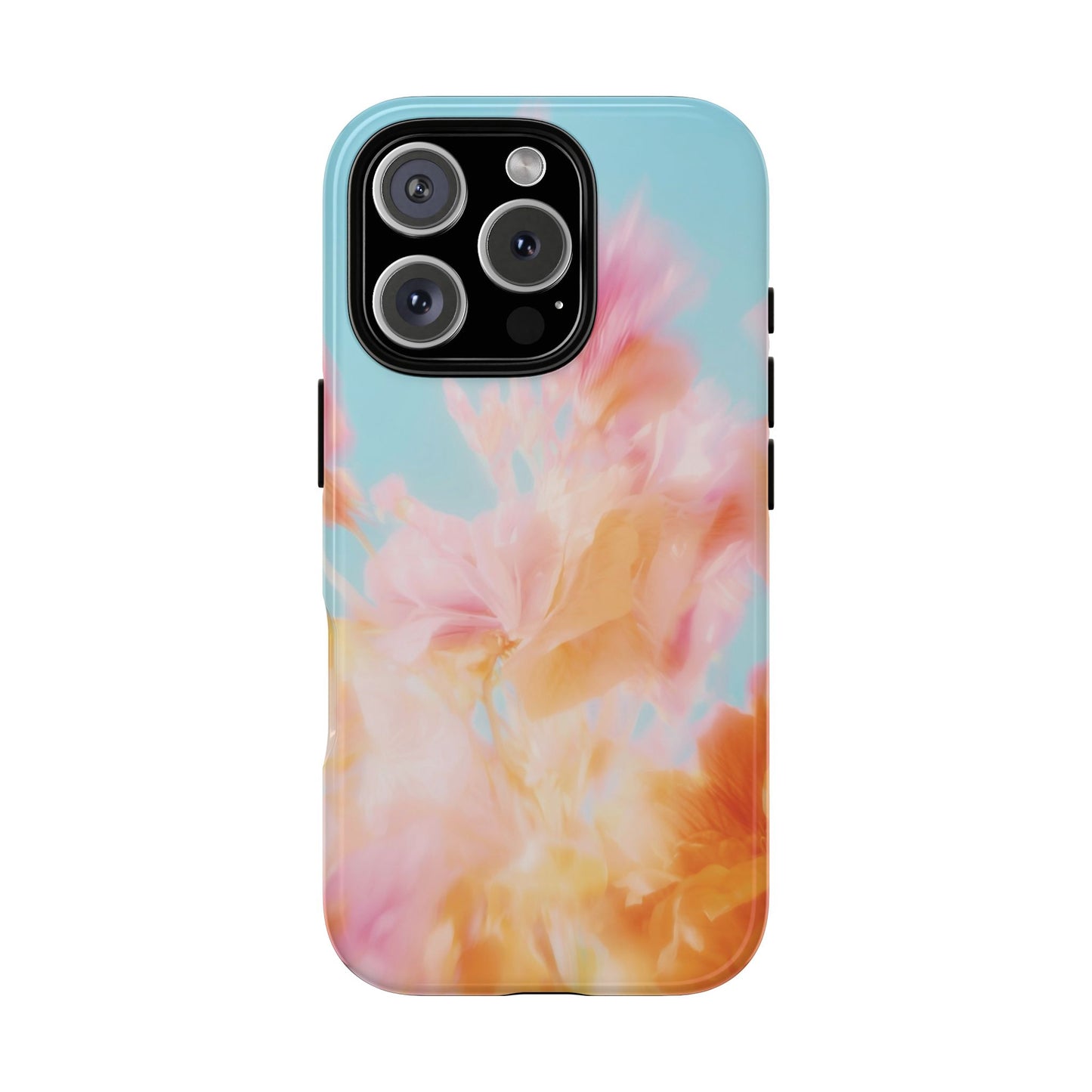 Grainy Blur Flower Phone Case