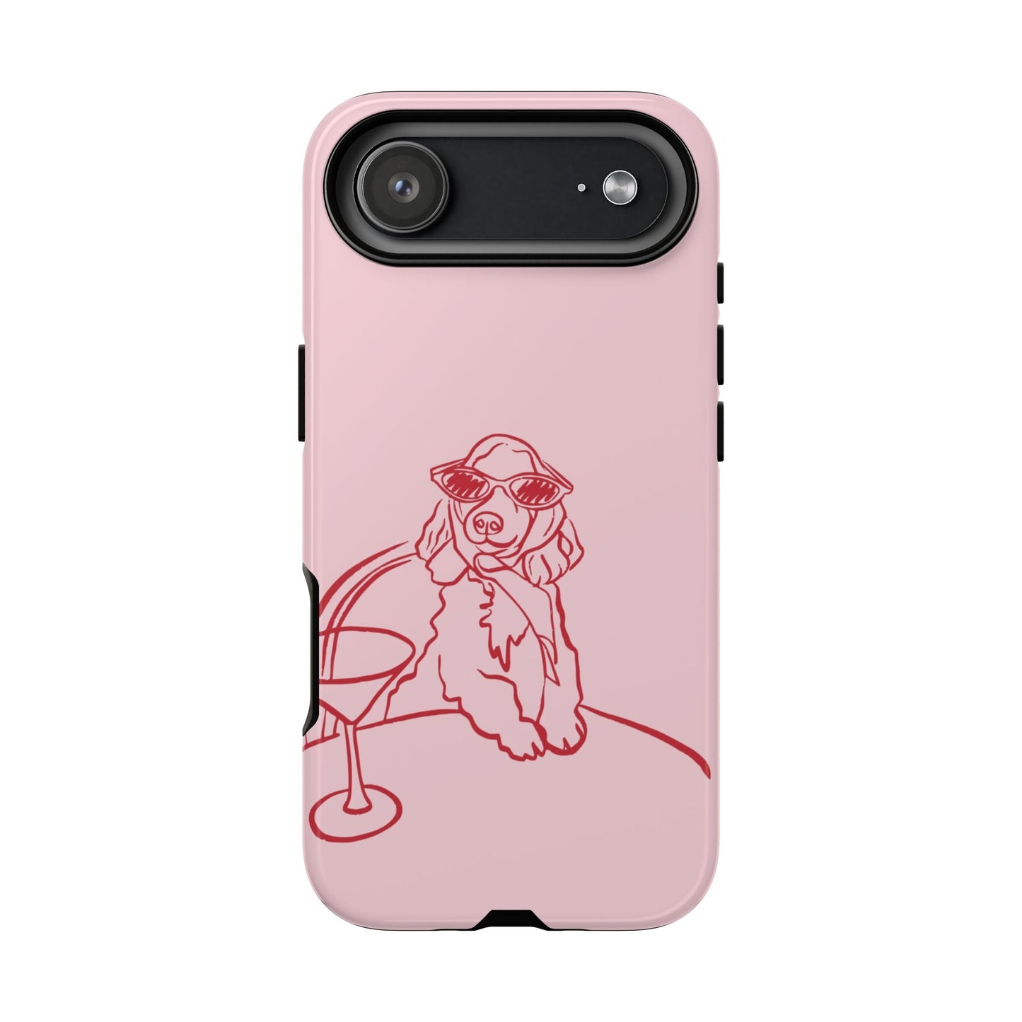 Fashion Dog Design Tough Phone Case