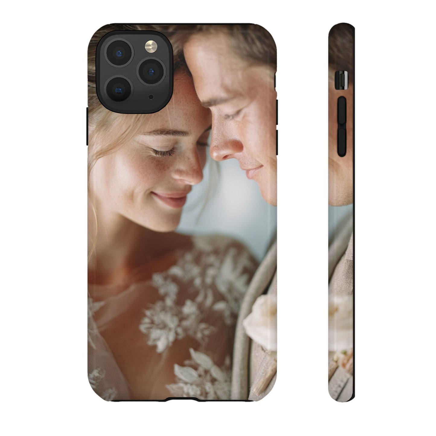 Personalized Photo Tough Phone Case (Custom Couple/Wedding Portrait)