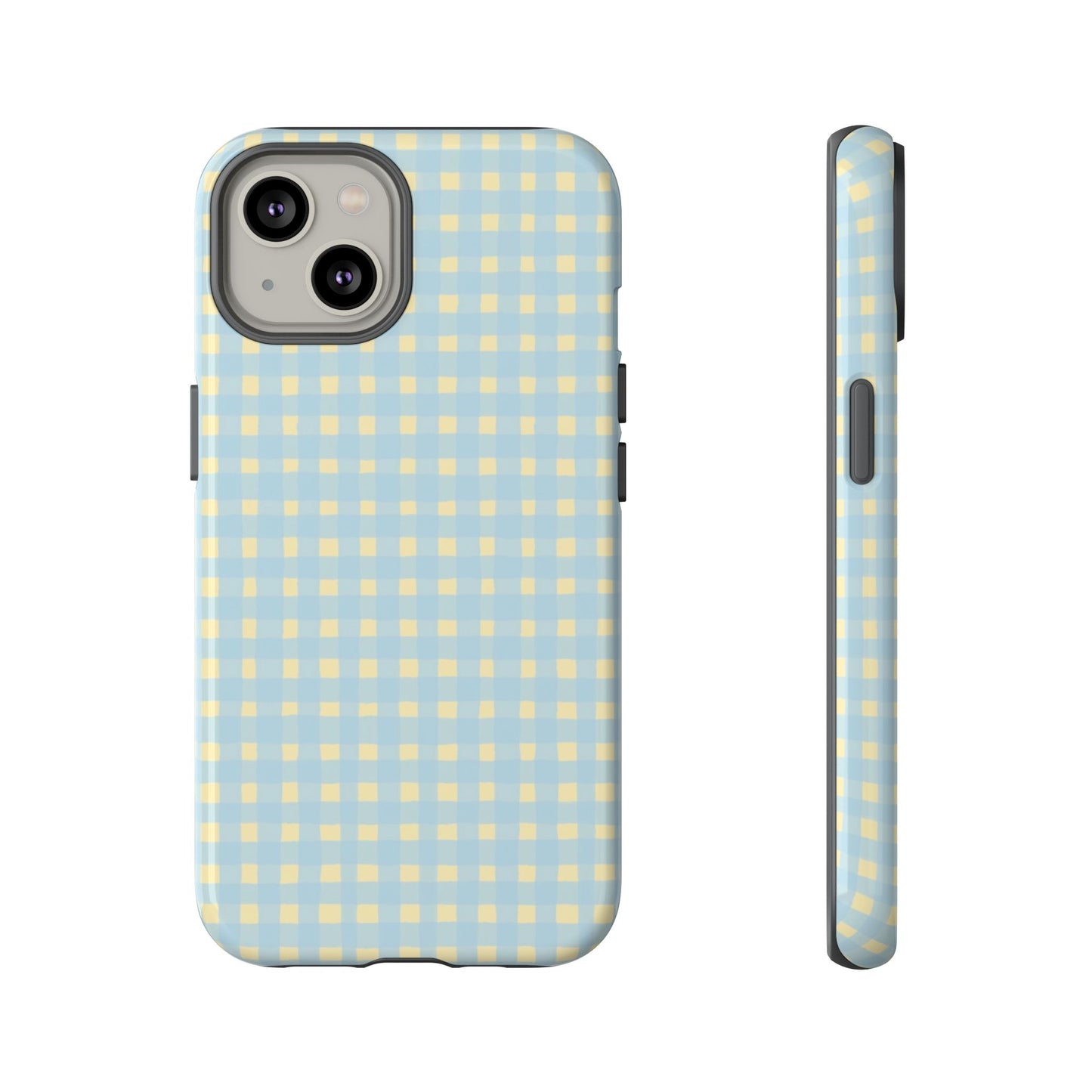 Gingham Tough Phone Case