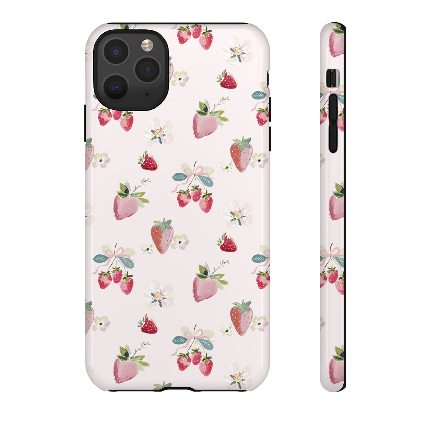 Strawberry Blossom Tough Phone Case