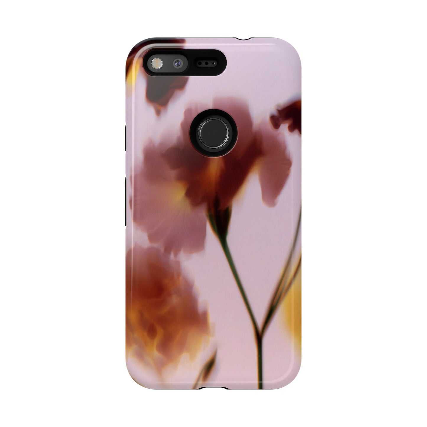 Grainy Blur Flower Phone Case