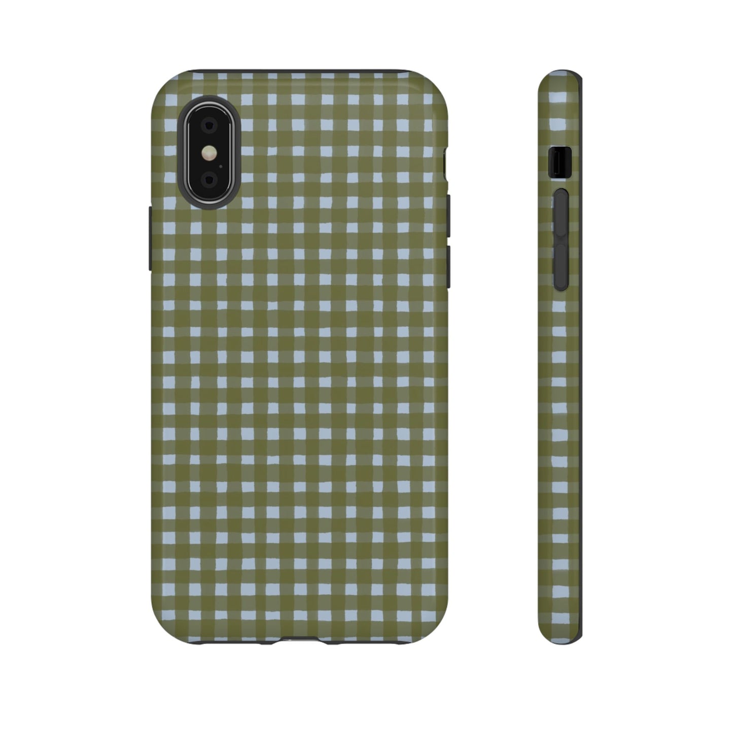 Gingham Tough Phone Case