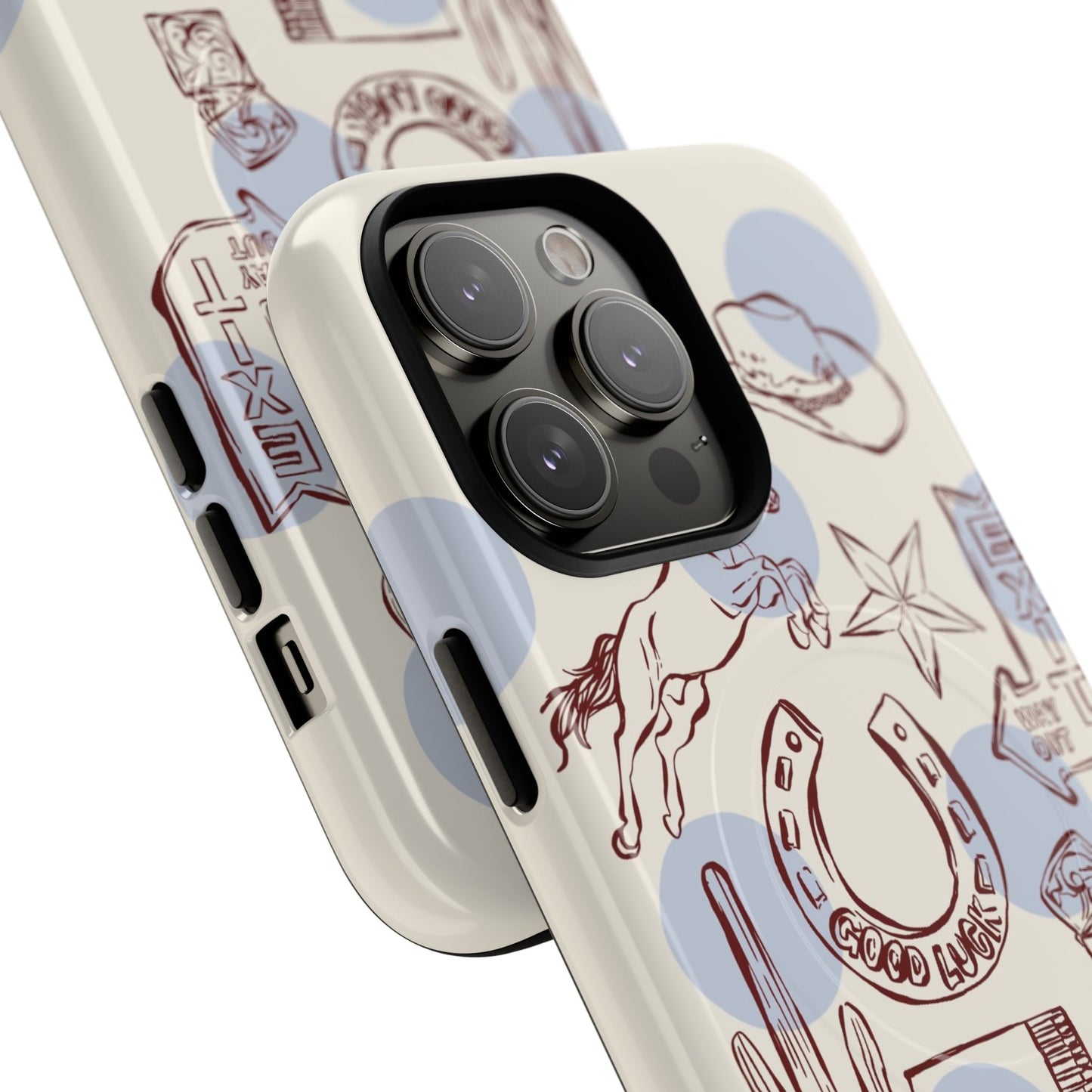 Western Cowboy Phone Case — Tough Magnetic Protective Case